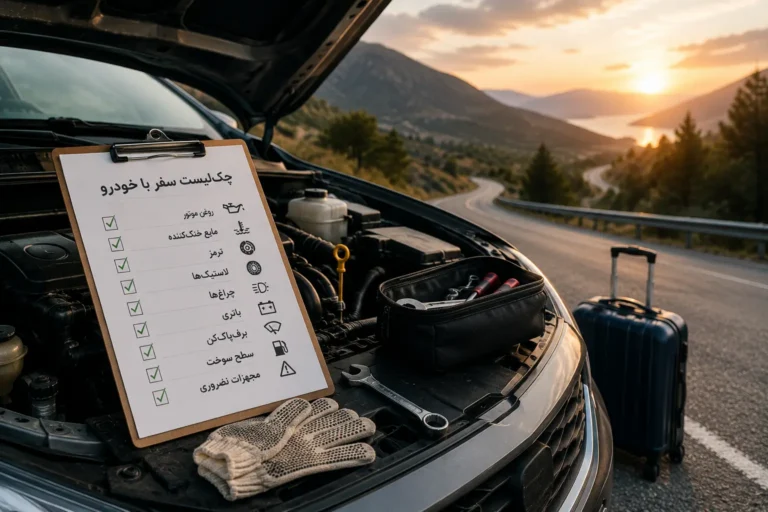 چک لیست سفر با خودرو